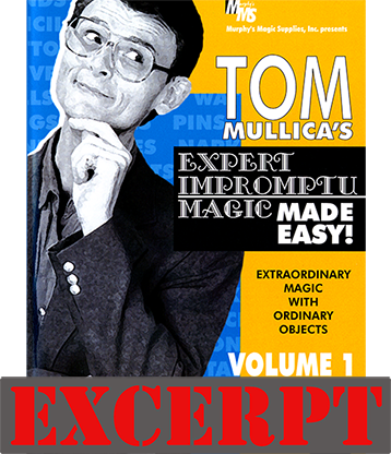 Karrel Fox\'s Napkin Vanish video DOWNLOAD (Excerpt of Mullica Expert Impromptu Magic Made Easy Tom Mullica- #1, DVD)