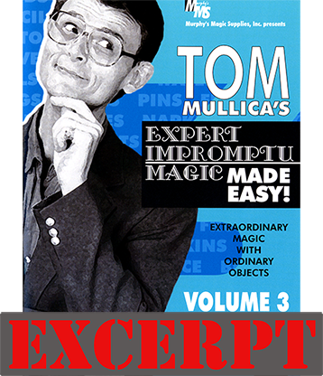 Paul Harris\' Fizz Master video DOWNLOAD (Excerpt of Mullica Expert Impromptu Magic Made Easy Tom Mullica- #3, DVD)