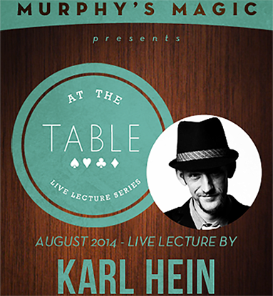 At the Table Live Lecture - Karl Hein 8/6/2014 -