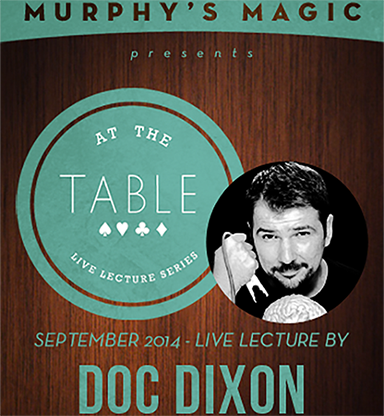 At the Table Live Lecture - Doc Dixon 9/17/2014 -