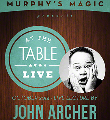 At the Table Live Lecture - John Archer 10/1/2014 -