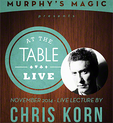 At the Table Live Lecture - Chris Korn 11/12/2014 -