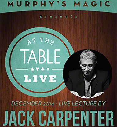 At the Table Live Lecture - Jack Carpenter 12/3/2014 -