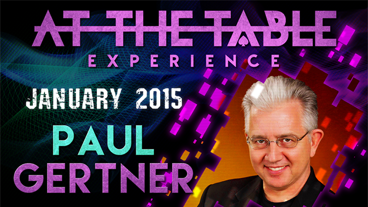 At the Table Live Lecture - Paul Gertner 01/07/2015