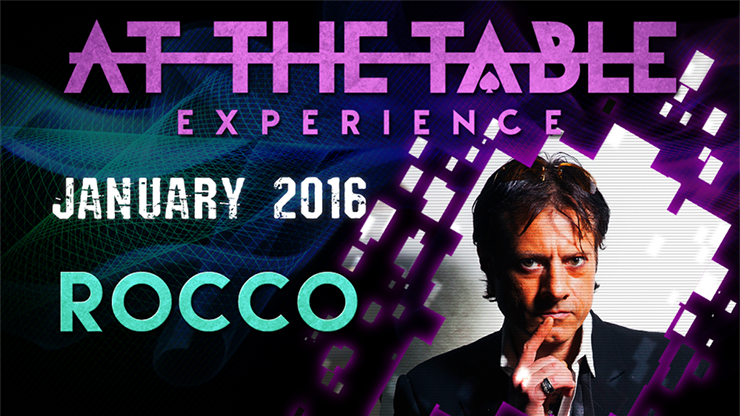 At the Table Live Lecture Rocco January 6th 2016