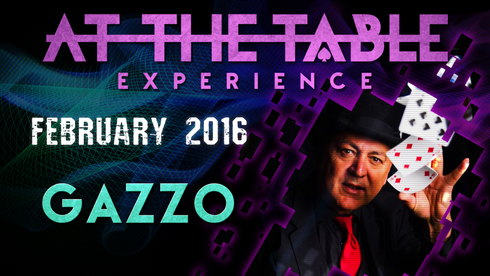 At the Table Live Lecture Gazzo February 3rd 2016