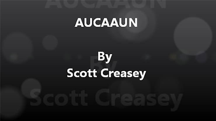 AUCAAUN - Any Unknown Card at Any Unknown Number by Scott Creasey Video DOWNLOAD