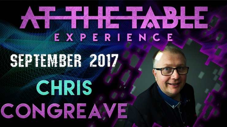 At The Table Live Lecture Chris Congreave September 6th 2017