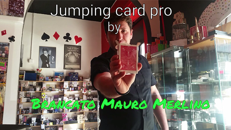 Jumping Card Pro by Brancato Mauro Merlino (magie di merlino)