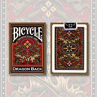 Bicycle Dragon Back (Gold) / USPCC