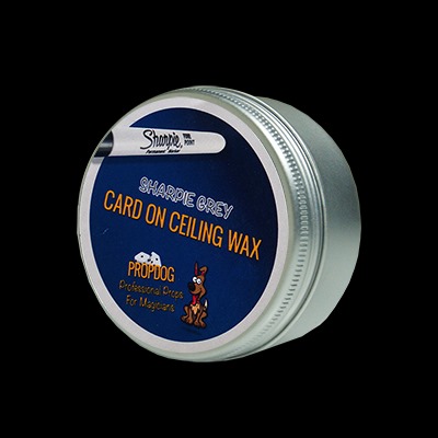 Card on Ceiling Wax 15g (Grey) by David Bonsall and Prop