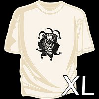 David Blaine Joker Image T-Shirt (XL)