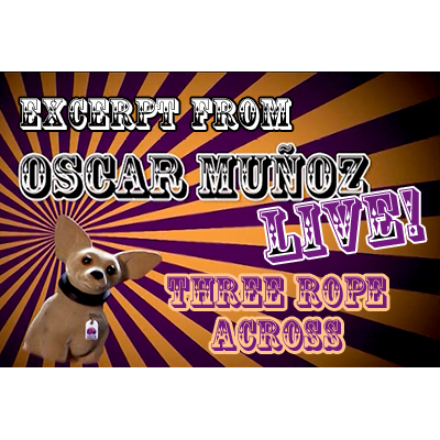3 Rope Across by Oscar Munoz (Excerpt from Oscar Munoz Live)