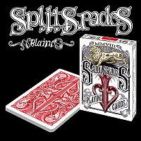 Split Spade:Lions (Red) by David Blaine