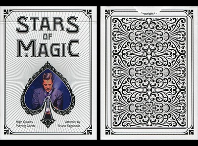 Stars of Magic Playing Cards (White)