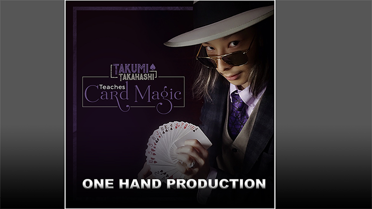 Takumi Takahashi Teaches Card Magic - One Hand Production