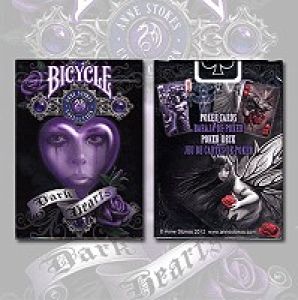 Bicycle Anne Stokes [Dark Hearts] by USPCC
