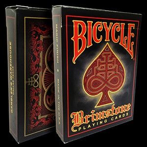 Bicycle Brimstone Deck (Red) by Gambler's Warehouse