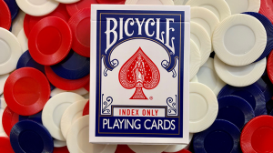 Bicycle Index Only (Blue) Playing Cards