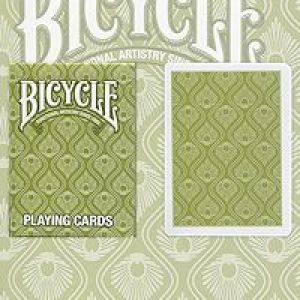 Bicycle Peacock (Green) by USPCC