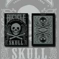 Bicycle Skull (Silver) by USPCC & Gambler's Warehouse