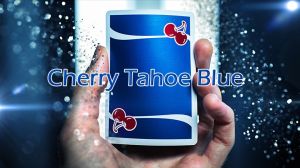 Cherry Casino (Tahoe Blue) Playing Cards by Pure Imagination