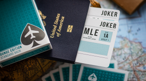 Jetsetter (Lounge Edition in Terminal Teal) Playing Cards