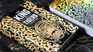 King Of Tiger Gold Playing Cards by Midnight Cards