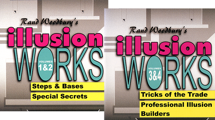 Illusion Works Set (Vol 1 thru 4) by Rand Woodbury