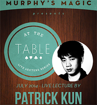 At the Table Live Lecture - Patrick Kun 7/9/2014 -