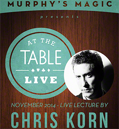 At the Table Live Lecture - Chris Korn 11/12/2014 - video DOWNLOAD