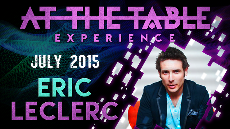 At the Table Live Lecture Eric Leclerc July 15 2015