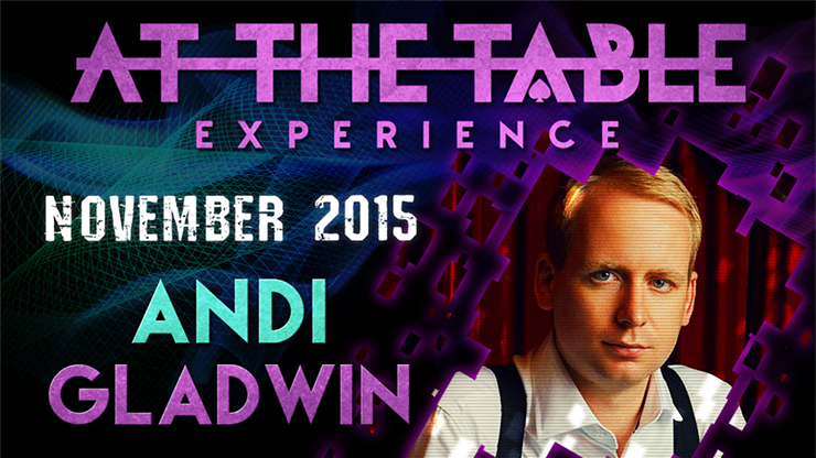 At the Table Live Lecture Andi Gladwin November 18th 2015
