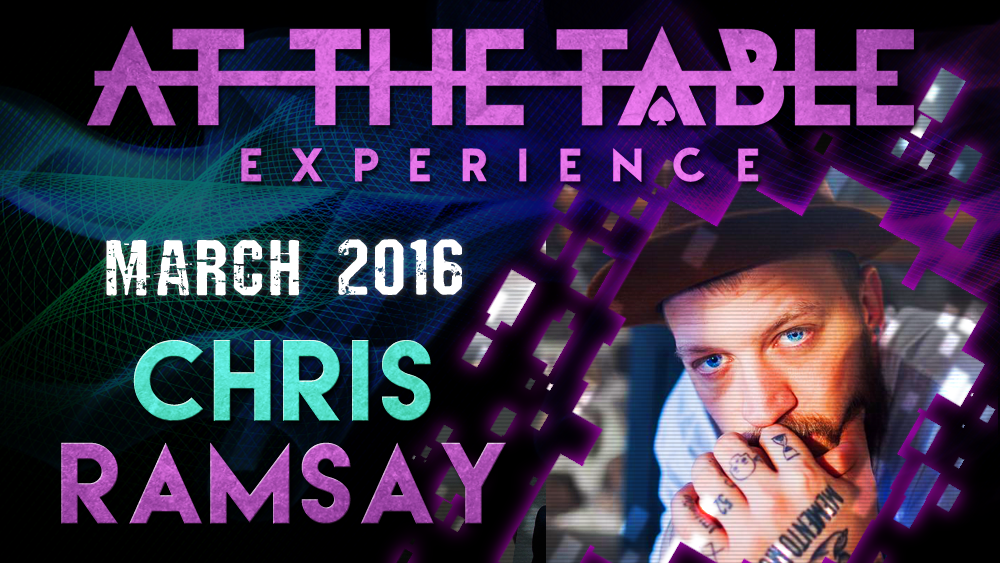 At the Table Live Lecture Chris Ramsay March 2nd 2016