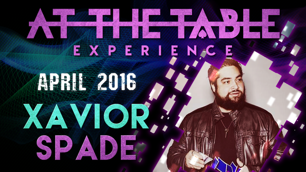 At the Table Live Lecture Xavior Spade April 6th 2016