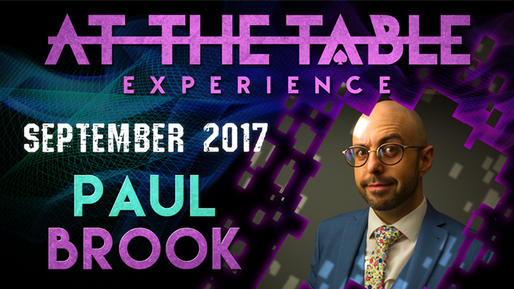 At The Table Live Lecture Paul Brook September 20th 2017 video DOWNLOAD