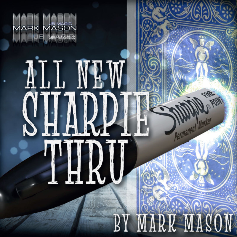 All New Sharpie Thru (Blue) by Mark Mason