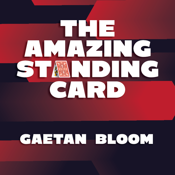 The Amazing Standing Card by Gaetan Bloom