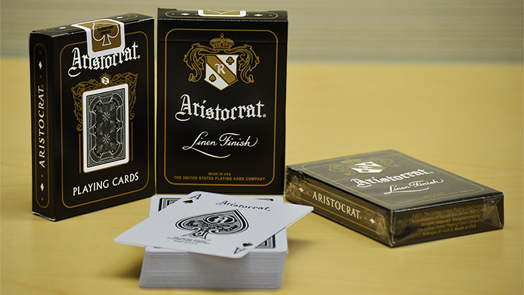 Aristocrat Playing Cards (Black)