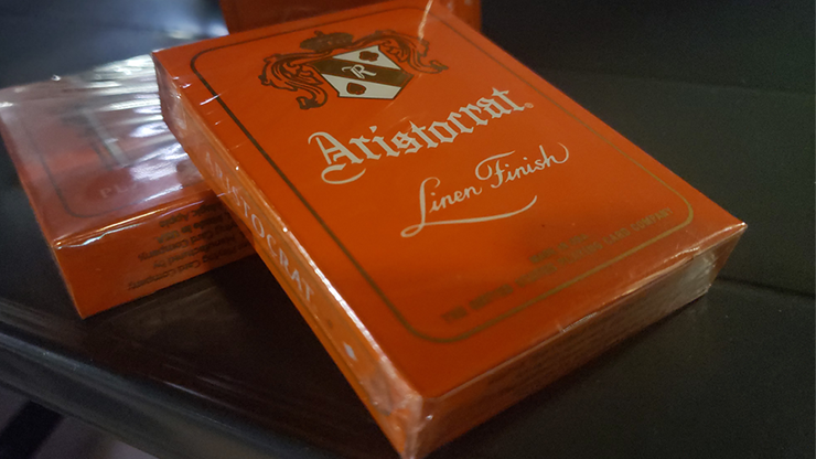 Aristocrat Playing Cards (Orange)