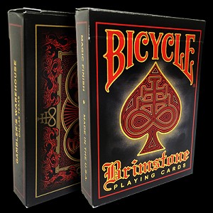 Bicycle Brimstone Deck (Red) by Gambler\'s Warehouse