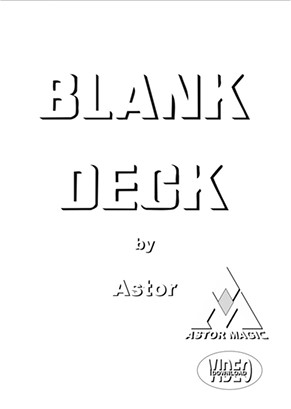 Blank Deck by Astor