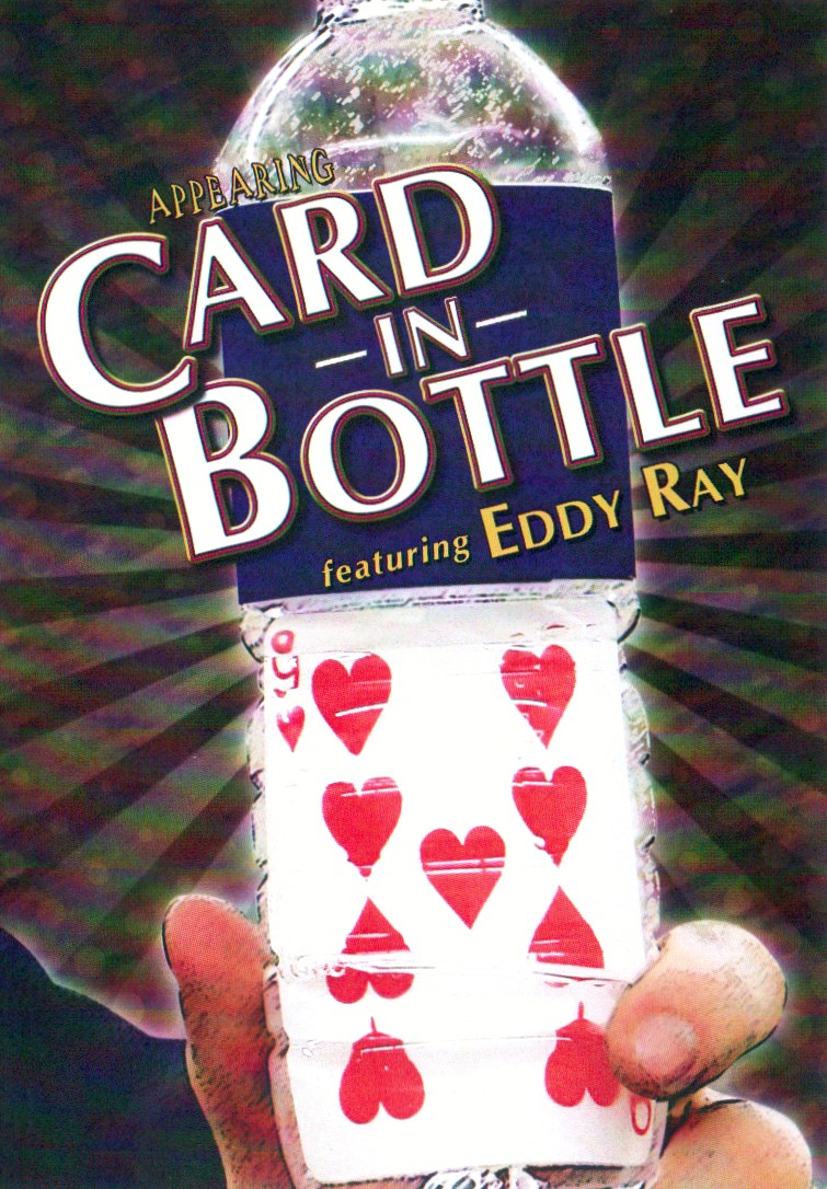 Card In Bottle by Eddy Ray