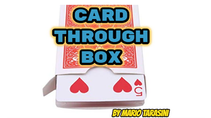 Card Through Box by Mario Tarasini