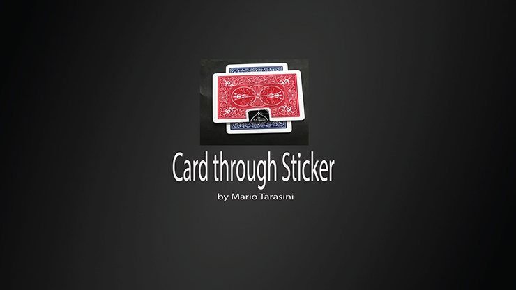 Card through Sticker by Mario Tarasini