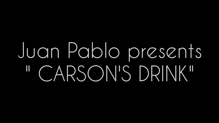 Carson\'s Drink by Juan Pablo
