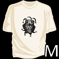David Blaine Joker Image T-Shirt (Medium)