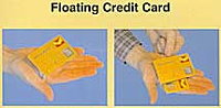 Floating Credit Card by Joker Magic