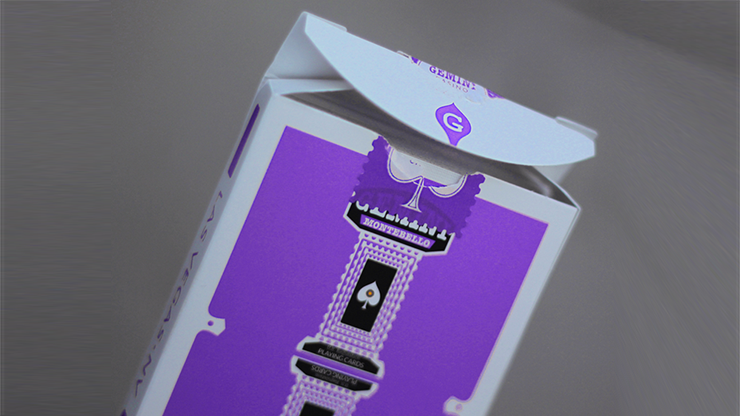 Gemini Casino Purple Playing Cards by Toomas Pintson