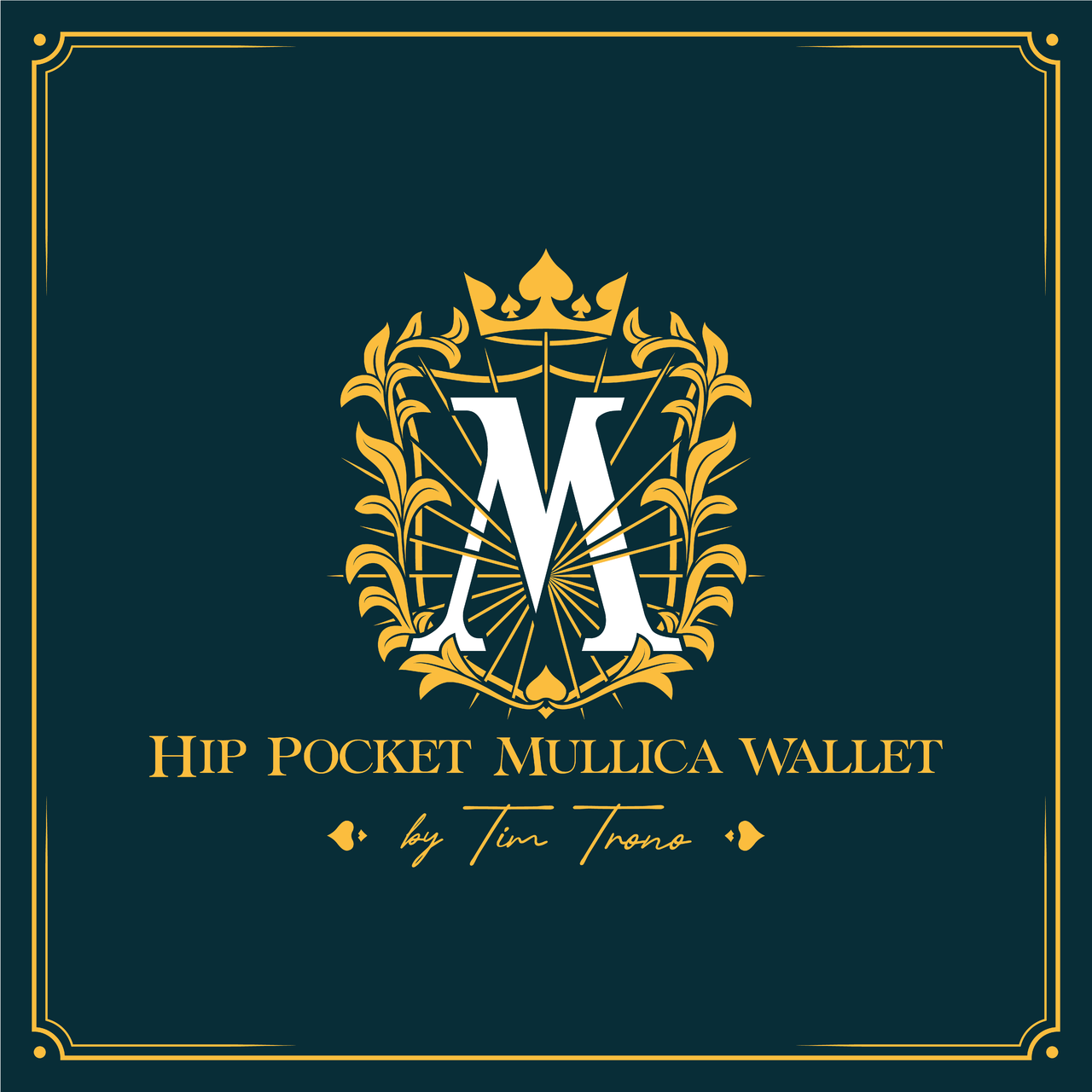Hip Pocket Mullica Wallet (Vegan Leather) by Tim Trono